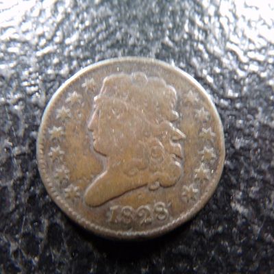 1828 CLASSIC HEAD HALF CENT