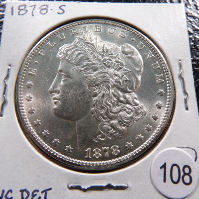 1878-S MORGAN SILVER DOLLAR