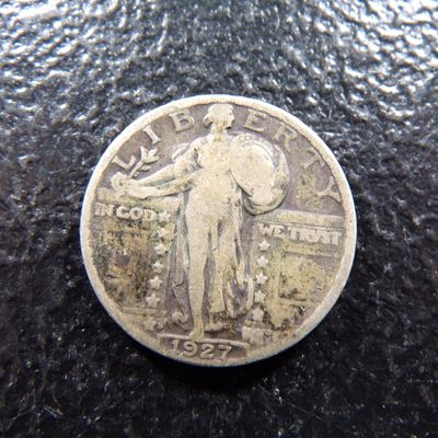 1927-S STANDING LIBERTY SILVER QUARTER