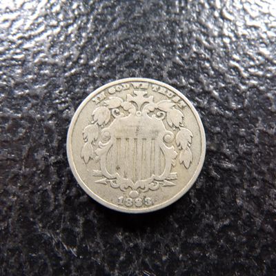 1883 RARE DATE SHIELD NICKEL