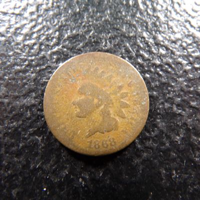 1868 RARE DATE INDIAN HEAD CENT