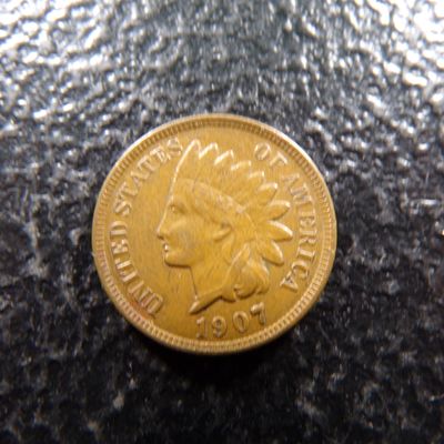 1907 INDIAN HEAD CENT