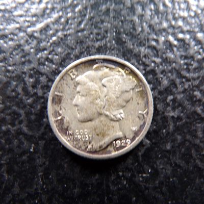 1929 MERCURY SILVER DIME