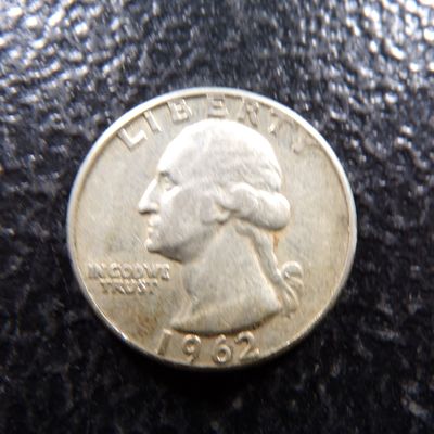 1962 WASHINGTON SILVER QUARTER