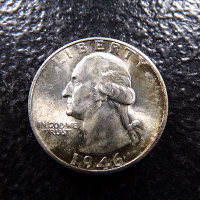 1946-S WASHINGTON SILVER QUARTER