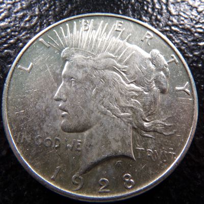 1928-S HIGH GRADE PEACE SILVER DOLLAR