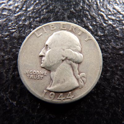 1944-S WASHINGTON SILVER QUARTER