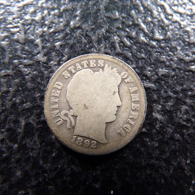 1892-O BARBER SILVER DIME