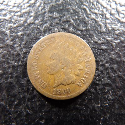 1866 INDIAN HEAD CENT