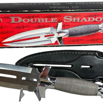 Gil Hibben Double Shadow UC453 United Cutlery Fantasy Dagger with Box and Sheath