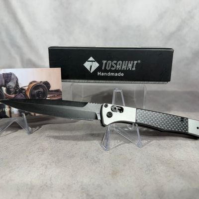 TOSAHWI Single-Blade Folding Pocket Knife Model 4170 Fact Style