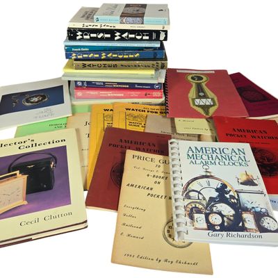 A Comprehensive Collection of Horological Reference Books and Price Guides