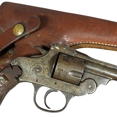 * Iver Johnson's Arms & Cycle Works Secret Service Special Double Action Revolver .38 S&W with 3 Inch Barrel