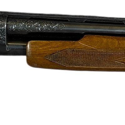 * Engraved Winchester Model 12 Pump Action Shotgun 12 Gauge with 27.25 Inch Barrel 1948
