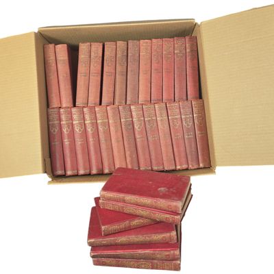 A Collection of Volumes: Master Pieces of Literature and Funk and Wagnalls Encyclopedia. 1910-1931.