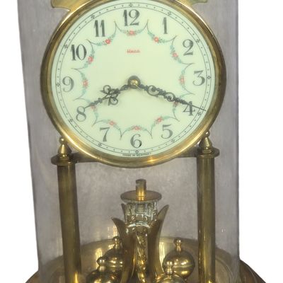 Heco Jahresuhrenfabrik 400 Day Anniversary Torsion Pendulum Clock