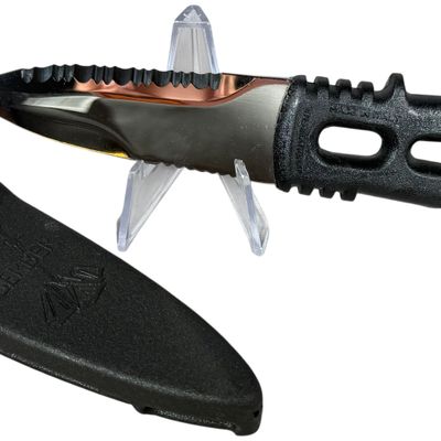 Gerber International River Shorty Fixed Blade Utility Knife and Sheath