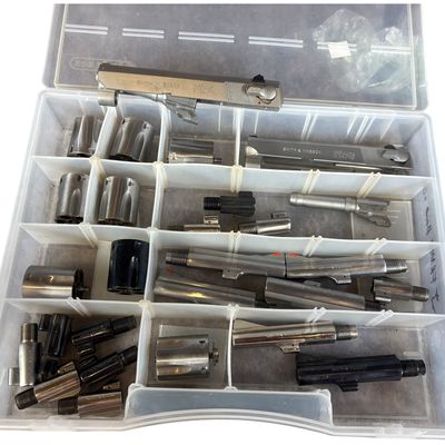 A Collection of Smith & Wesson Handgun Components and Accessories