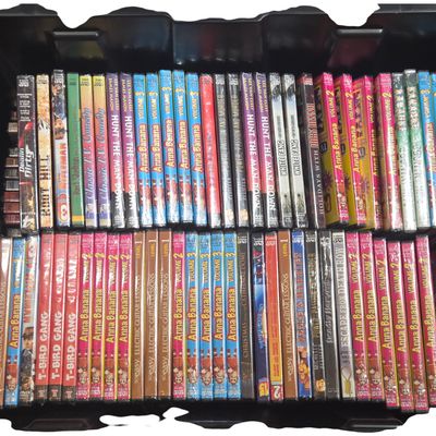 Large Bulk Lot of Factory-Sealed DVDs