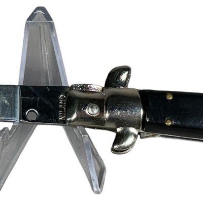 Italian Milano Stiletto Automatic Folding Pocket Knife