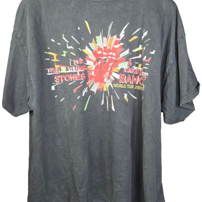 The Rolling Stones A Bigger Bang 2005 World Tour Concert T-Shirt