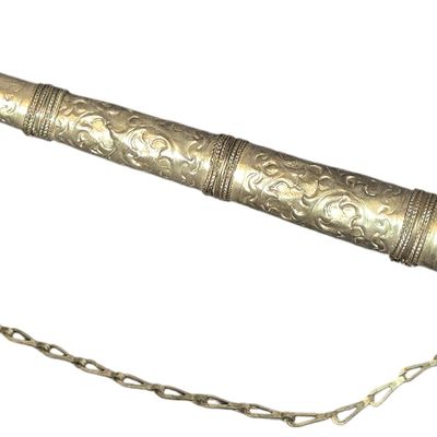 Southeast Asian Decorative Long Stem Dragon Head Smoking Pipe