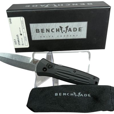 Benchmade 3551 Stimulus Automatic Folding Knife Mel Pardue Design