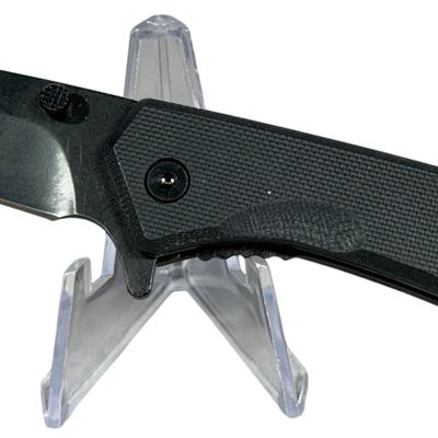 GOWILL Folding Pocket Knife with Black G10 Handle