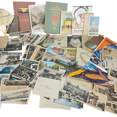 A Large Collection of Travel Ephemera and Souvenirs Relating to Theodora E. Burgess, circa 1928