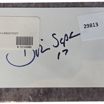 Brian Sipe Cleveland Browns Autographed Index Card