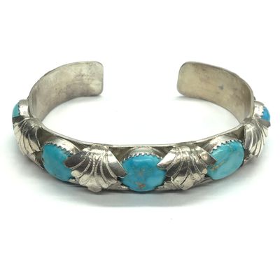 Zuni handmade cuff bracelet