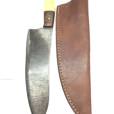Damascus kitchen knife
