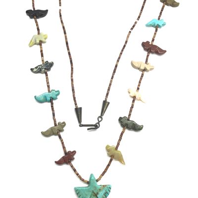 Artisan made fetish necklace