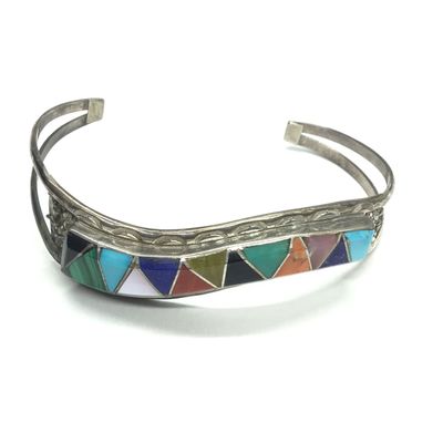 Zuni handmade cuff bracelet