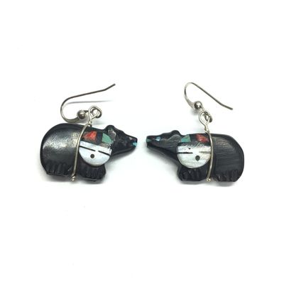 Zuni handmade fetish earrings