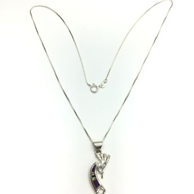 Artisan made necklace with pendant