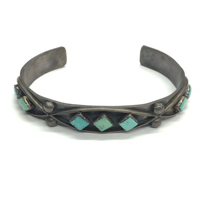 Zuni handmade cuff bracelet