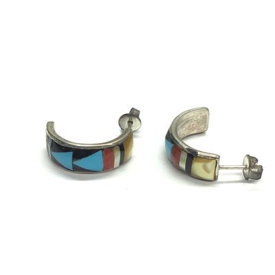 Zuni handmade earrings