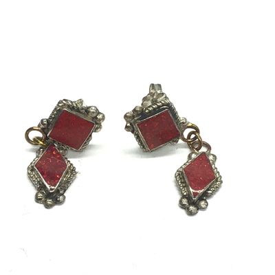 Zuni handmade earrings