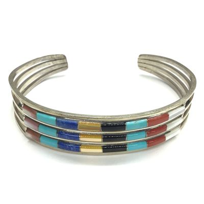 Zuni handmade cuff bracelet