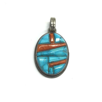 Navajo handmade pendant