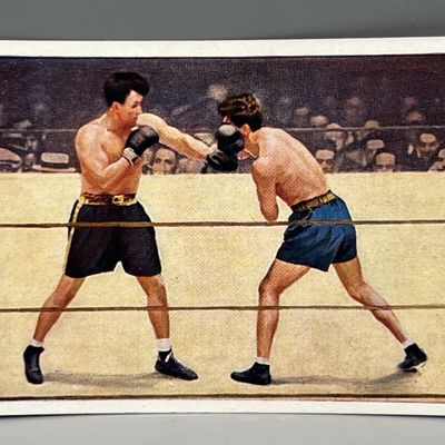 1932 Sanella Margerine Boxing Schmeling Vs. Sharkey #125