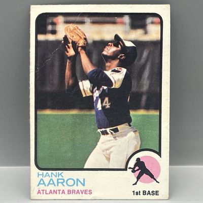 1973 Topps Hank Aaron #100