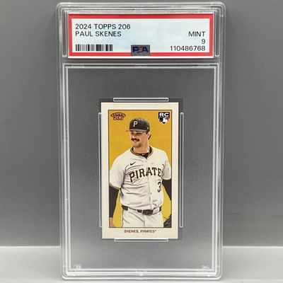 2024 Topps 206 Paul Skenes RC PSA Mint 9