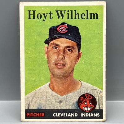 1958 Topps Hoyt Wilhelm #324