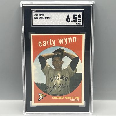 1959 Topps Early Wynn #260 SGC EX-NM+ 6.5