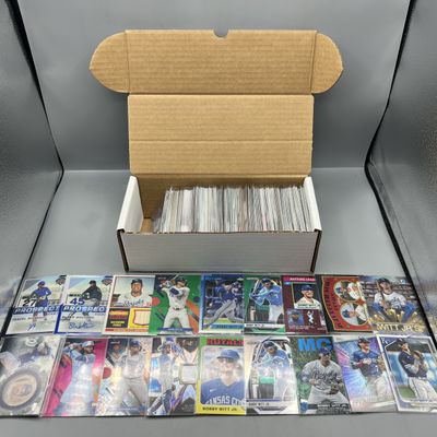 Box of Assorted Kansas City Royals Baseball Cards W/ Many Stars, Rookies, Autos, Relics, Refractors, Parallels, & More