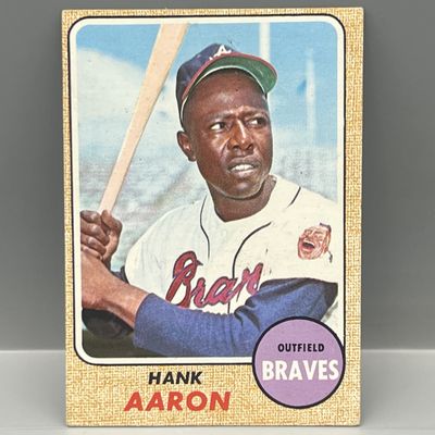 1968 Topps Hank Aaron #110