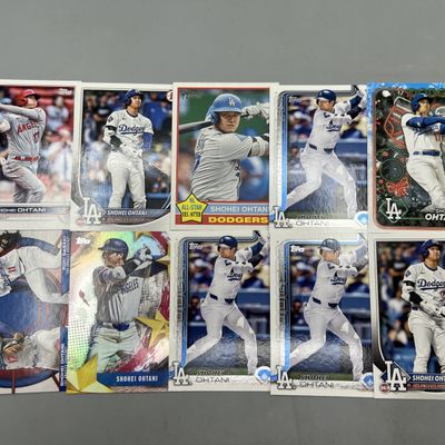 (10) Shohei Ohtani Baseball Cards