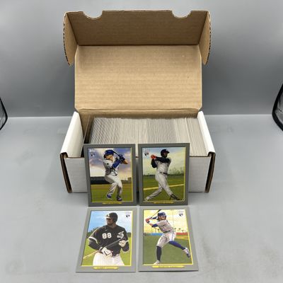 (4) 2020 Topps Turkey Red Baseball Complete 50 Card Sets W/ Yordan Alvarez RC, Luis Robert RC, Gavin Lux RC, & Bo Bichette RC - 4...